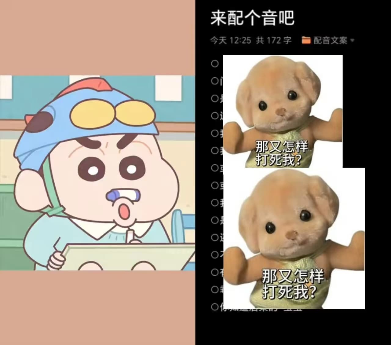 F老师写的配音文案